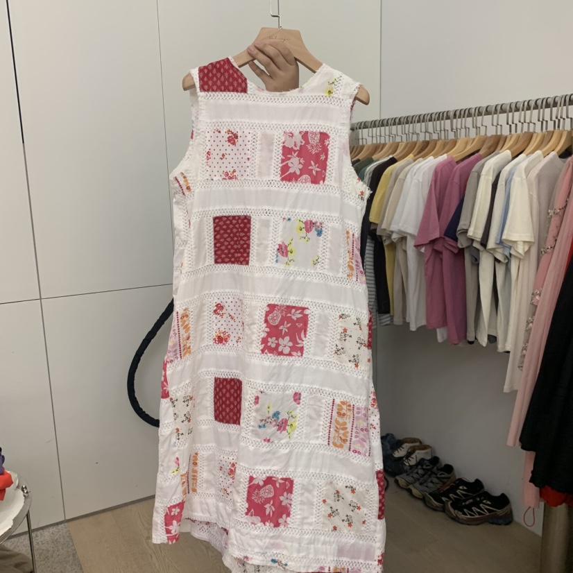 DOHWAJI韓國直郵女裝新款26夏季熱賣時尚推薦職業連衣裙格子DOHWAJI連衣裙圖色2
