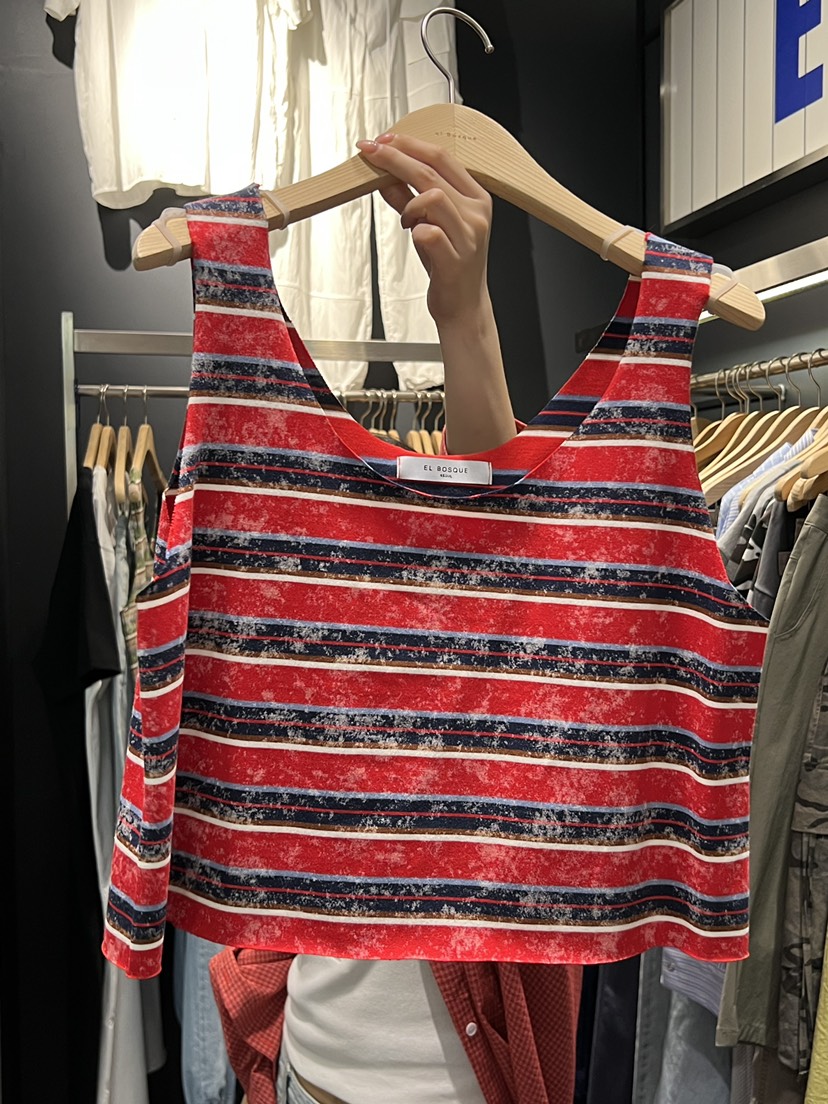 EL BOSQUE韓國直郵女士新品熱賣人氣職業時尚26春夏吊帶背心EL BOSQUE吊帶/背心圖色2