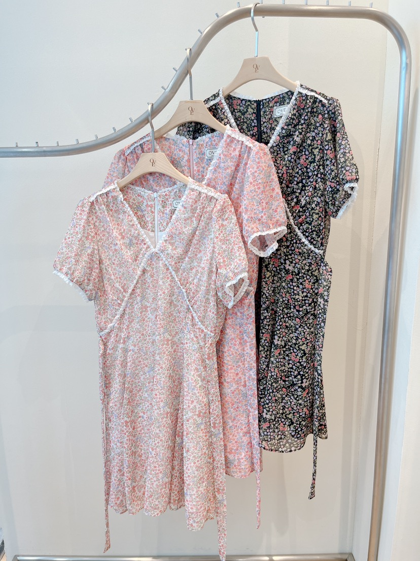 OVE韓國直郵女裝新品26春夏人氣休閑熱賣26夏季推薦連衣裙OVE連衣裙