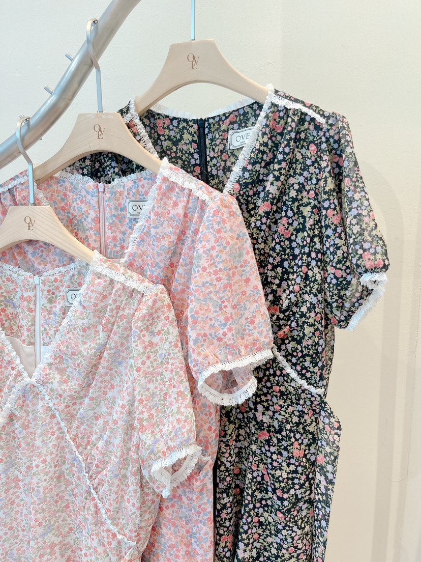 OVE韓國直郵女裝新品26春夏人氣休閑熱賣26夏季推薦連衣裙OVE連衣裙