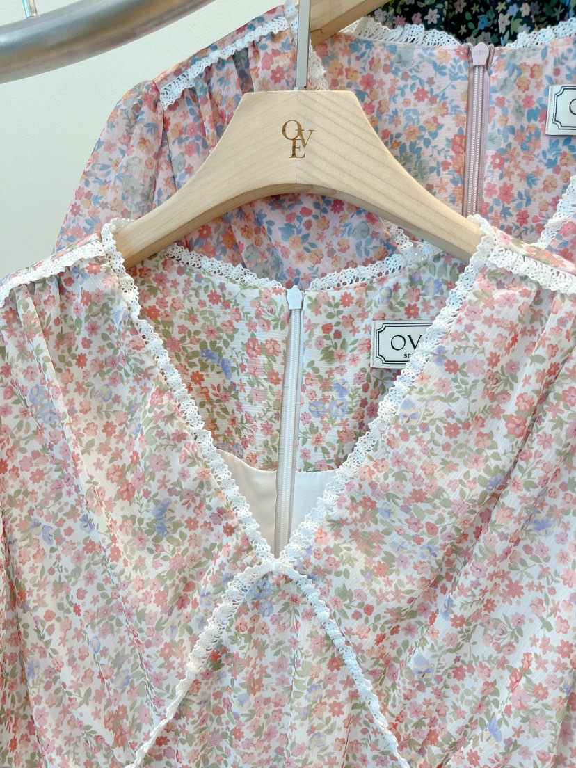 OVE韓國直郵女裝新品26春夏人氣休閑熱賣26夏季推薦連衣裙OVE連衣裙