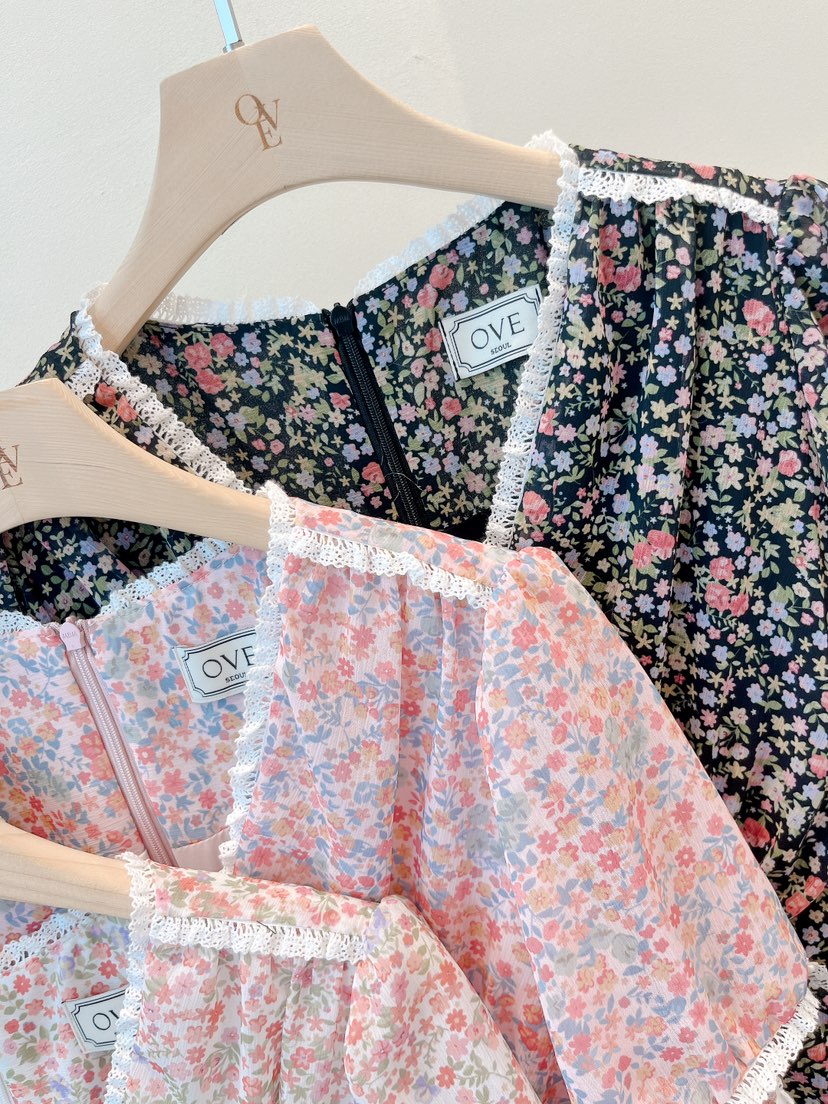 OVE韓國直郵女裝新品26春夏人氣休閑熱賣26夏季推薦連衣裙OVE連衣裙