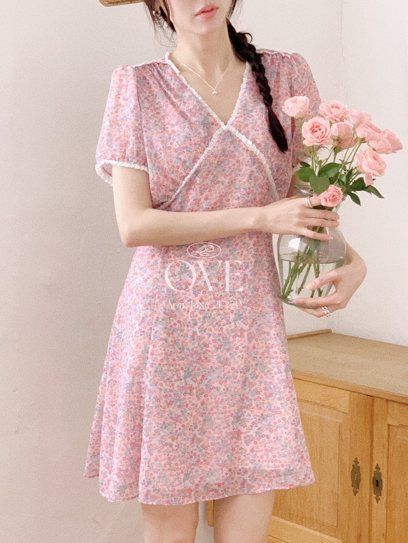 OVE韓國直郵女裝新品26春夏人氣休閑熱賣26夏季推薦連衣裙OVE連衣裙