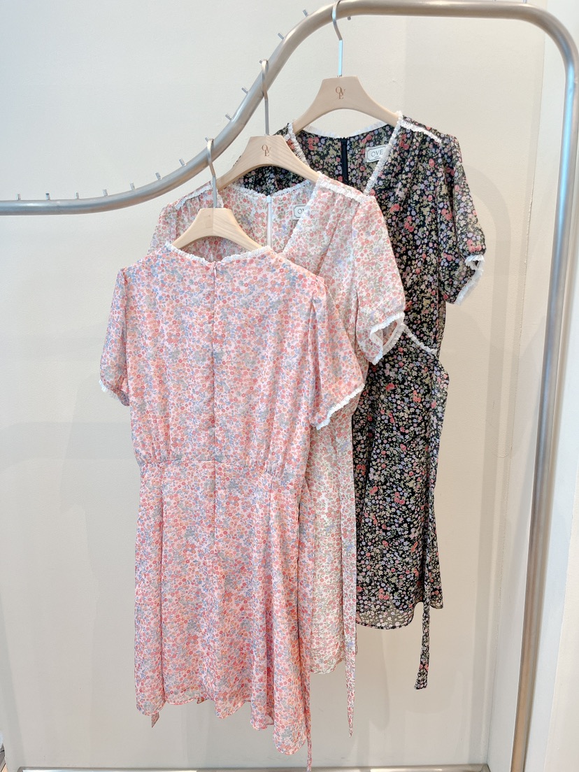 OVE韓國直郵女裝新品26春夏人氣休閑熱賣26夏季推薦連衣裙OVE連衣裙