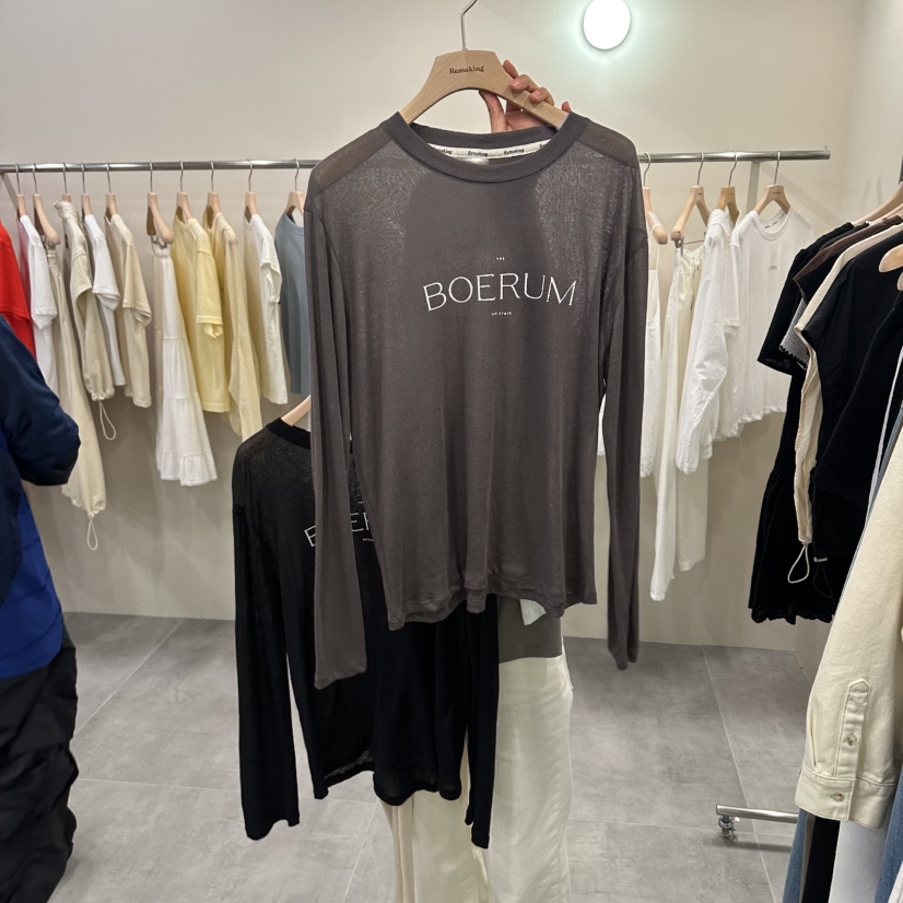URBANSTORY/REMAKING韓國東大門代購女裝新款26夏季長袖T恤Remaking/URBANSTORY長袖T恤圖色3