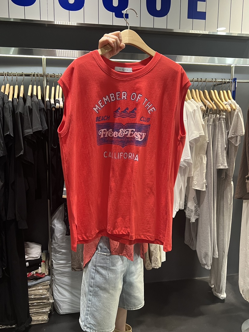 EL BOSQUE韓國直郵實拍女士新品26夏季熱賣時尚吊帶背心EL BOSQUE吊帶/背心圖色3