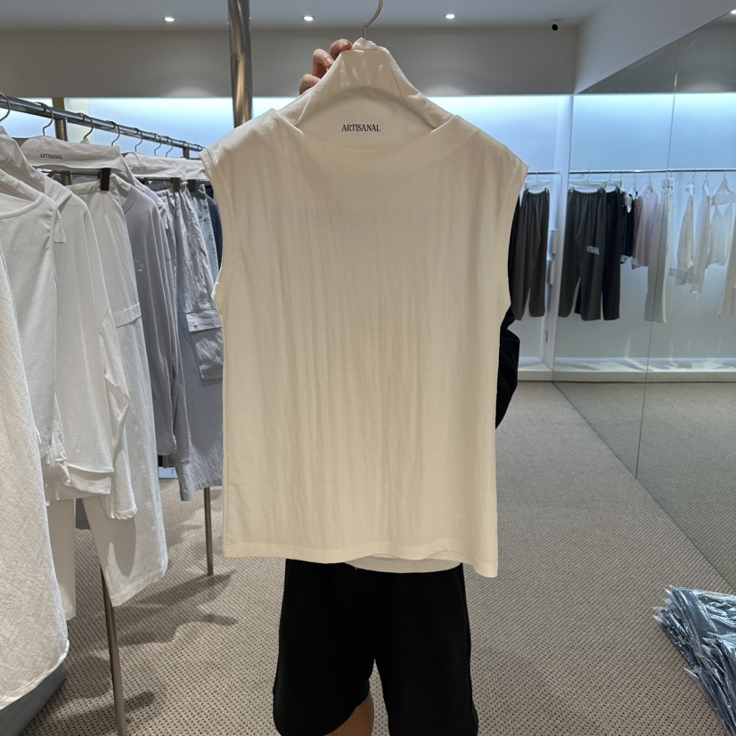 ARTISANAL韓國代購女裝新品26夏季推薦職業時尚吊帶背心亞麻ARTISANAL吊帶/背心圖色1