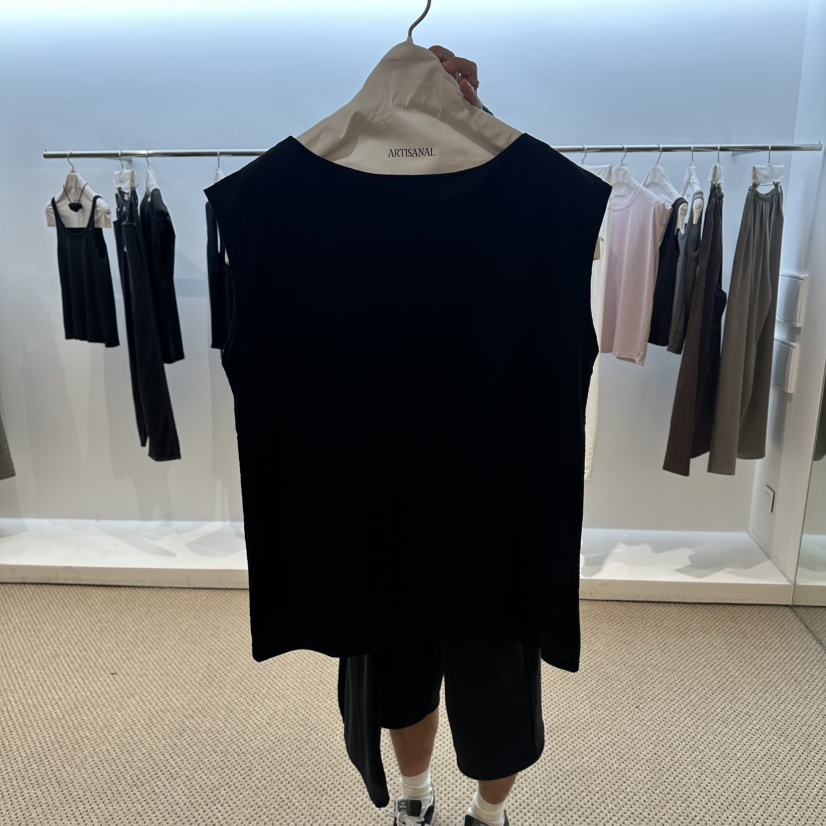 ARTISANAL韓國代購女裝新品26夏季推薦職業時尚吊帶背心亞麻ARTISANAL吊帶/背心圖色2