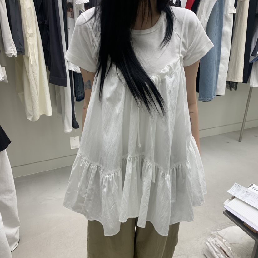 NUTPLAN韓國代購女士新品26夏季熱賣休閑時尚職業吊帶背心NUTPLAN吊帶/背心圖色2