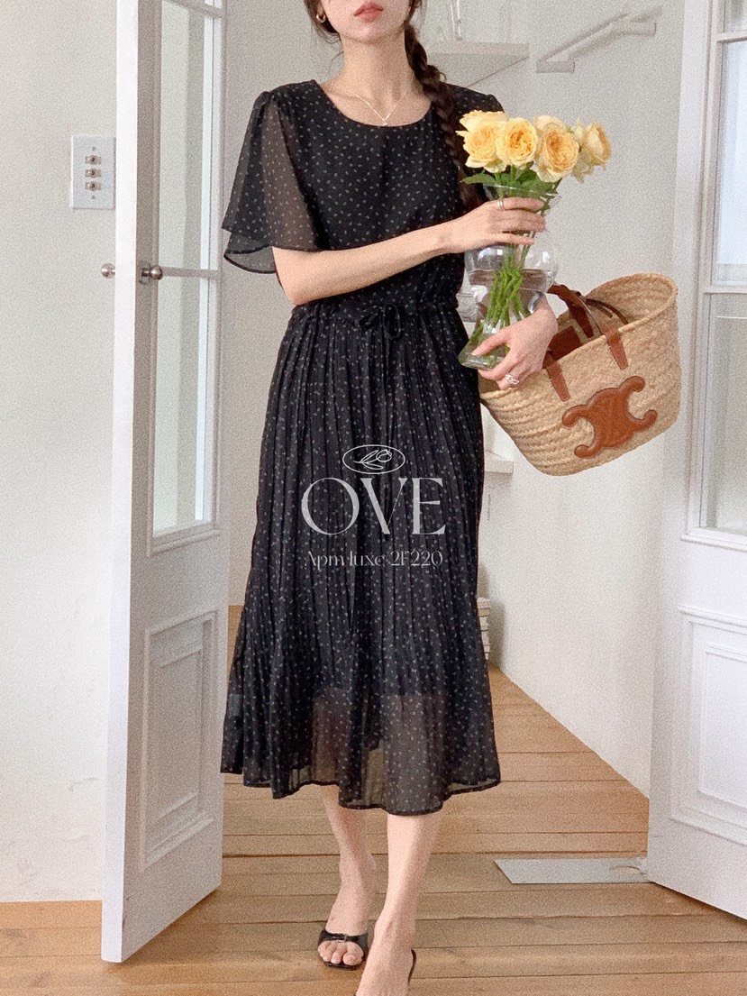 OVE東大門實拍韓國女士新品推薦時尚職業熱賣26夏季連衣裙OVE連衣裙