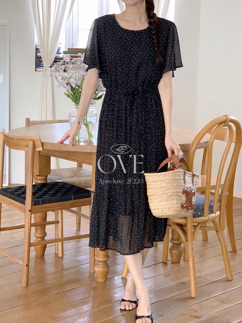 OVE東大門實拍韓國女士新品推薦時尚職業熱賣26夏季連衣裙OVE連衣裙