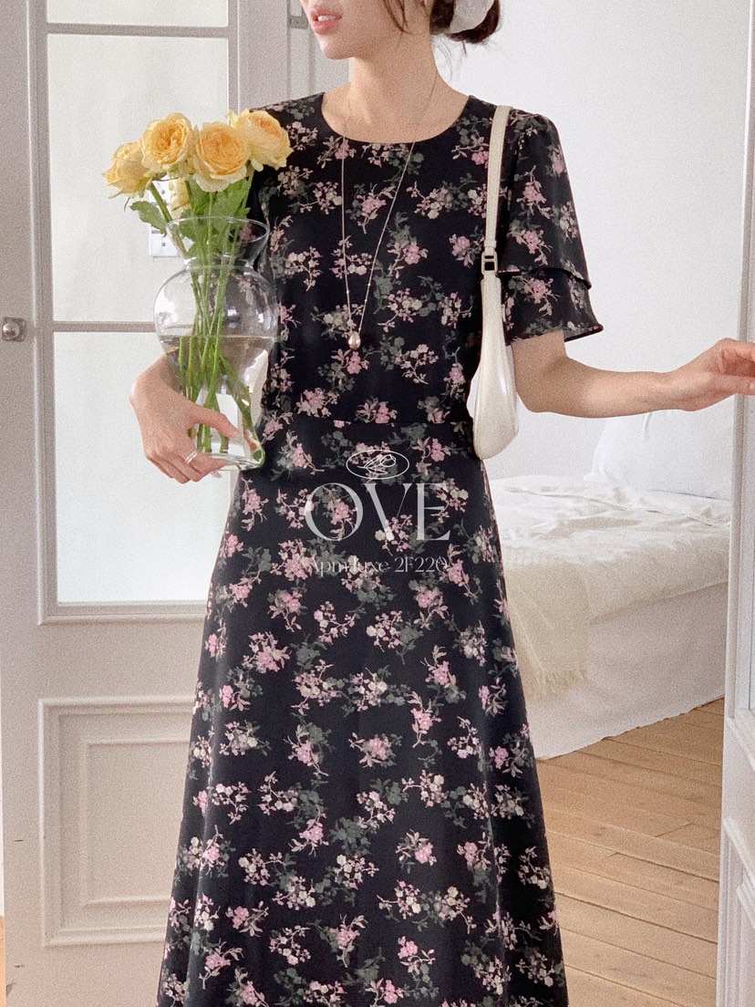 OVE韓國直郵女裝新款職業26夏季26春夏熱賣推薦休閑連衣裙OVE連衣裙