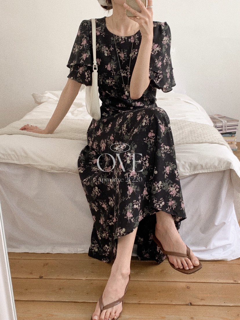 OVE韓國直郵女裝新款職業26夏季26春夏熱賣推薦休閑連衣裙OVE連衣裙