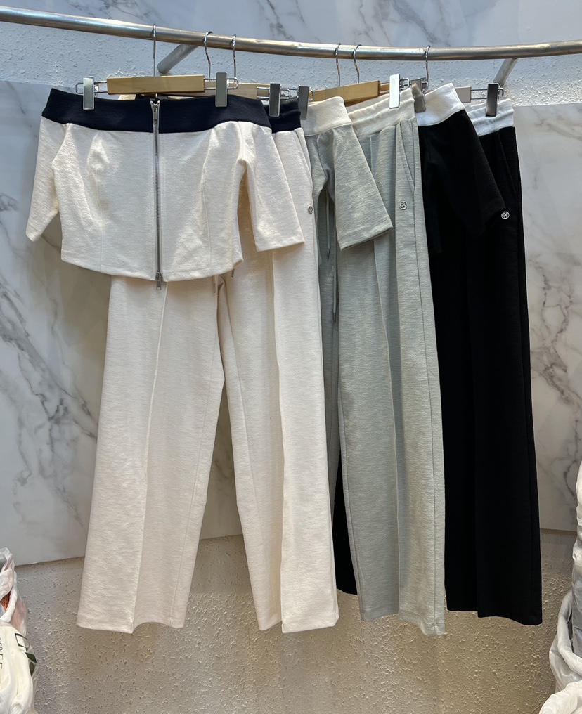 OLIVE TrEE韓國代購女士新品時尚26夏季休閑26春夏休閑褲提花OLIVE TrEE休閑褲