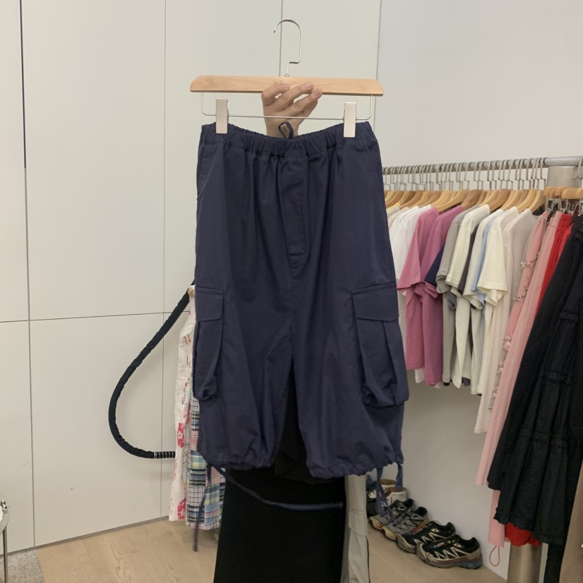DOHWAJI韓國東大門代購女裝新品26夏季熱賣時尚推薦短褲口袋DOHWAJI短褲圖色2
