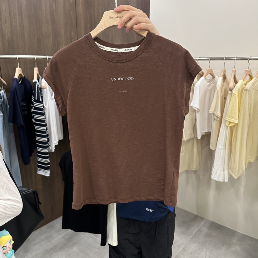 URBANSTORY/REMAKING韓國直郵實拍女士新品26春夏熱賣T恤Remaking/URBANSTORYT恤圖色2