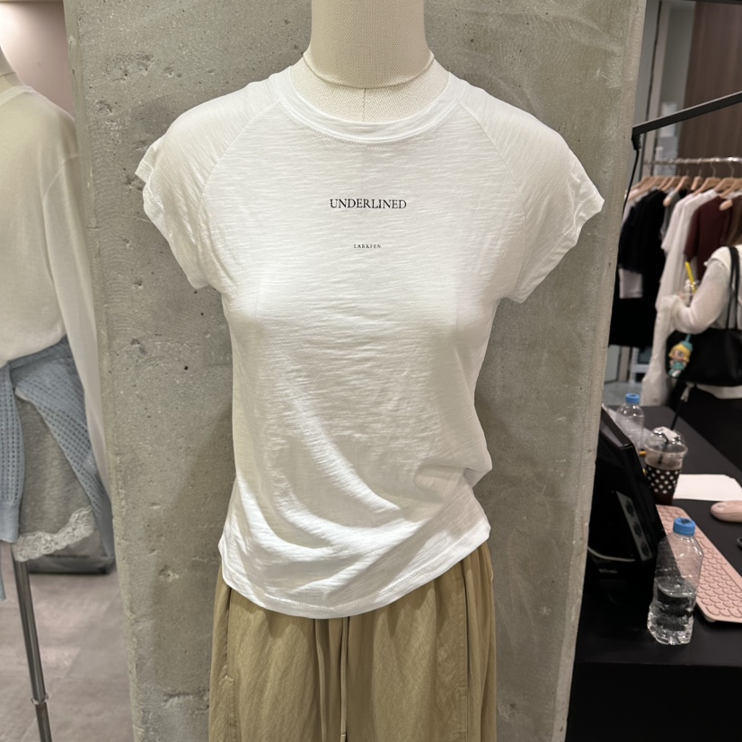 URBANSTORY/REMAKING韓國直郵實拍女士新品26春夏熱賣T恤Remaking/URBANSTORYT恤圖色4白色
