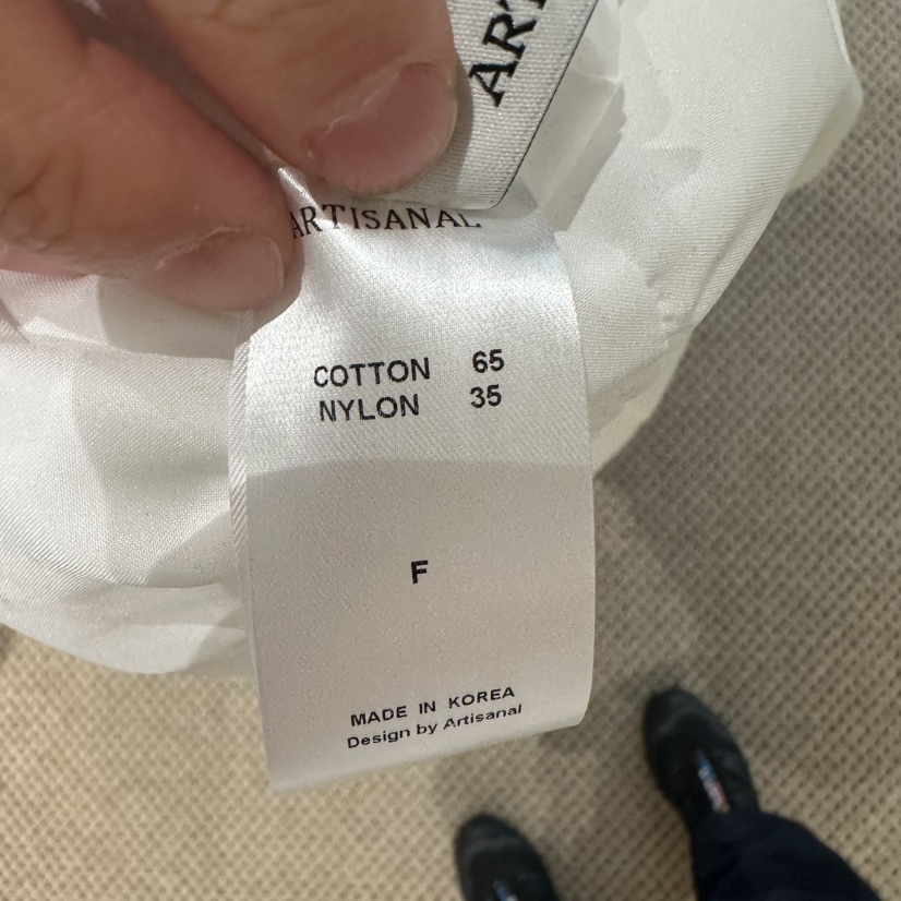 ARTISANAL韓國直郵女裝新品推薦時尚休閑26春夏長裙亞麻條紋ARTISANAL長裙