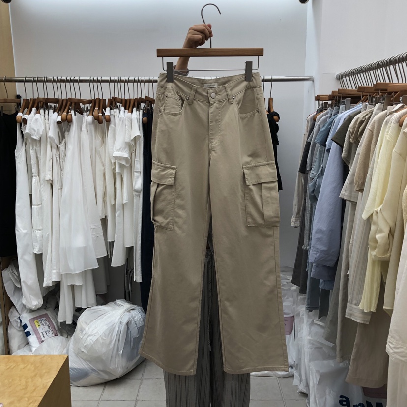 DRESS ROOM韓國代購女裝新品推薦時尚熱賣26春夏26夏季休閑褲DRESS ROOM休閑褲圖色2