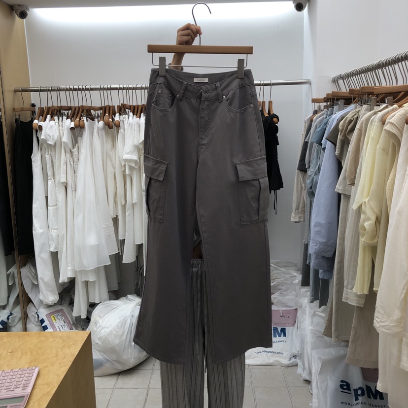 DRESS ROOM韓國代購女裝新品推薦時尚熱賣26春夏26夏季休閑褲DRESS ROOM休閑褲圖色3
