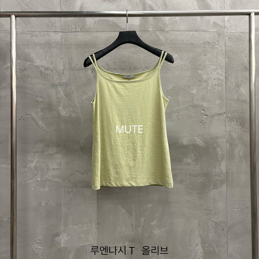 MUTE-P韓國代購女士新品26春夏休閑推薦熱賣時尚吊帶背心MUTE吊帶/背心圖色2
