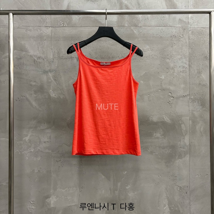 MUTE-P韓國代購女士新品26春夏休閑推薦熱賣時尚吊帶背心MUTE吊帶/背心圖色3
