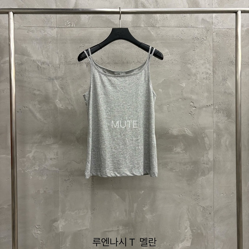 MUTE-P韓國代購女士新品26春夏休閑推薦熱賣時尚吊帶背心MUTE吊帶/背心圖色4