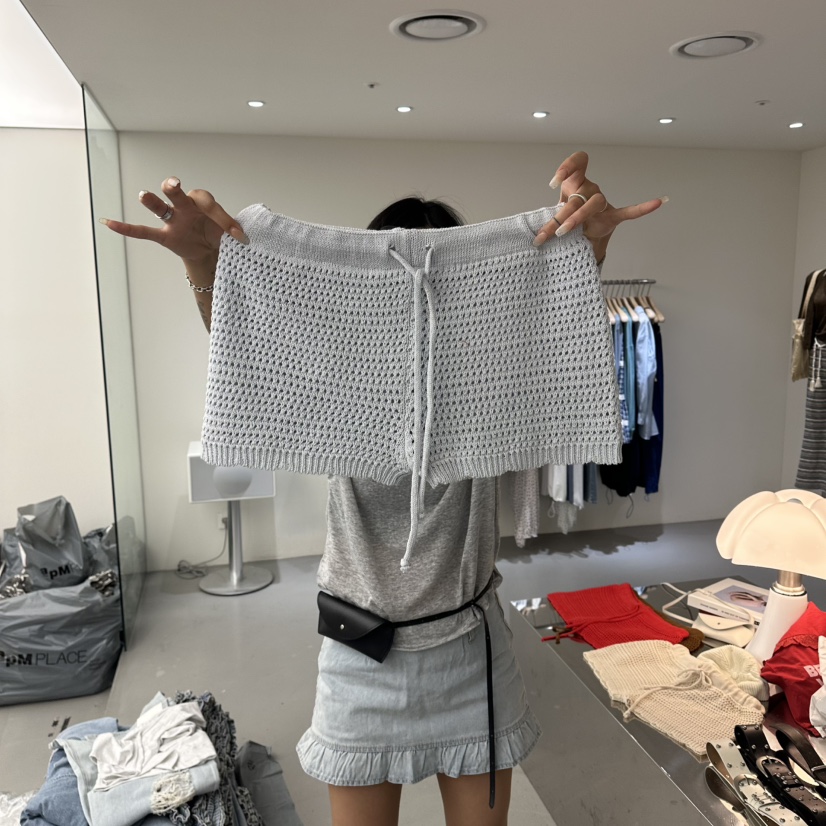 VAULT韓國代購女士新品熱賣26春夏休閑時尚26夏季人氣短褲VAULT短褲圖色2