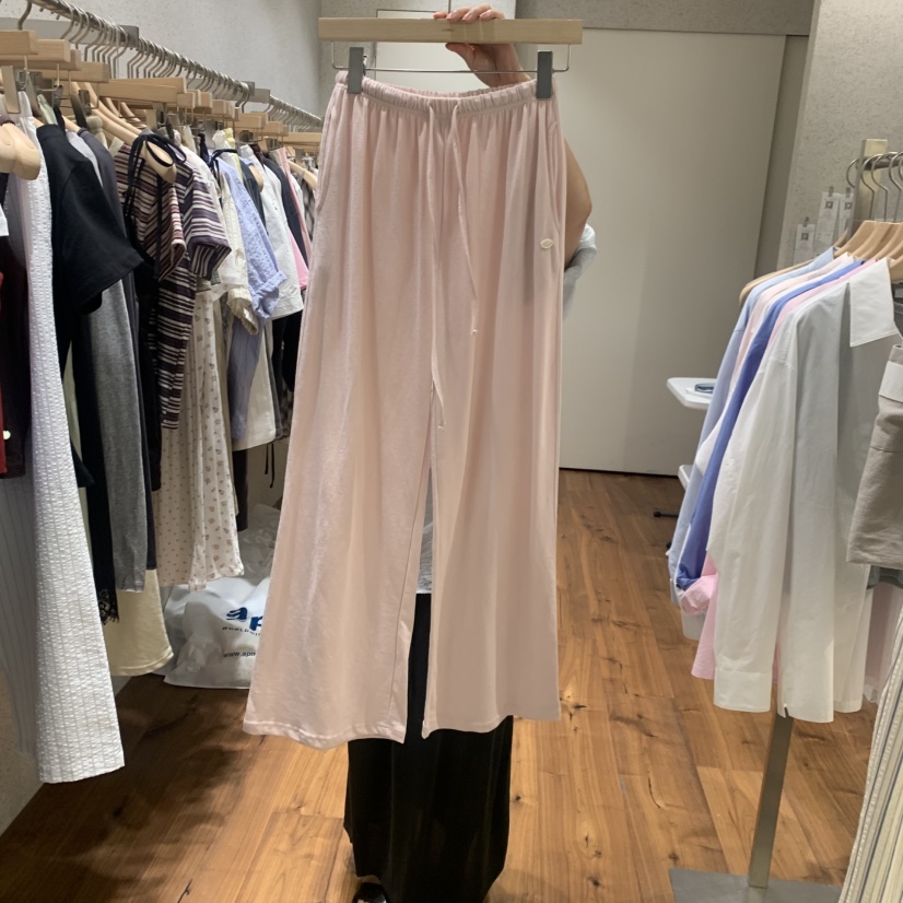 COMELY韓國直郵女裝新品26春夏職業26夏季推薦休閑褲毛圈布COMELY休閑褲圖色2