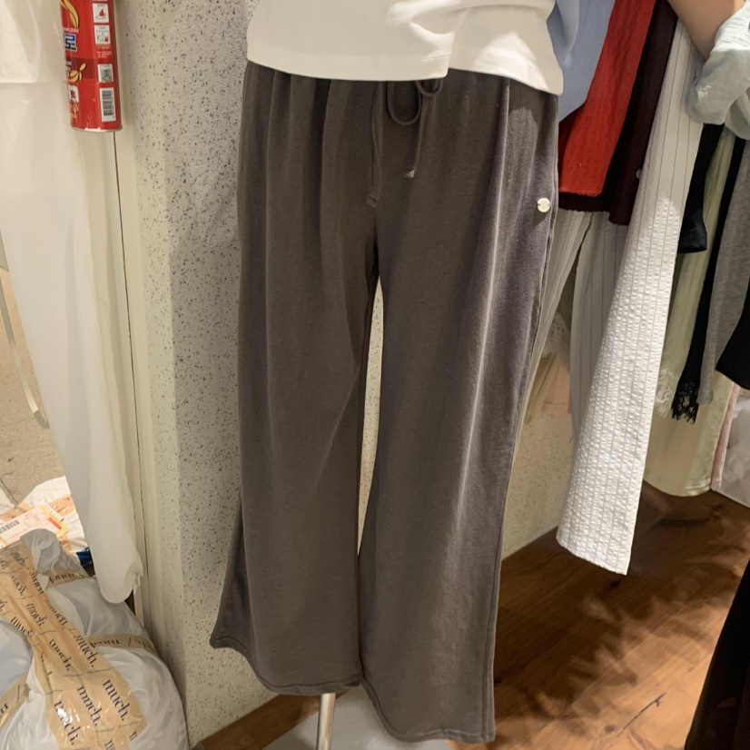 COMELY韓國直郵女裝新品26春夏職業26夏季推薦休閑褲毛圈布COMELY休閑褲圖色3