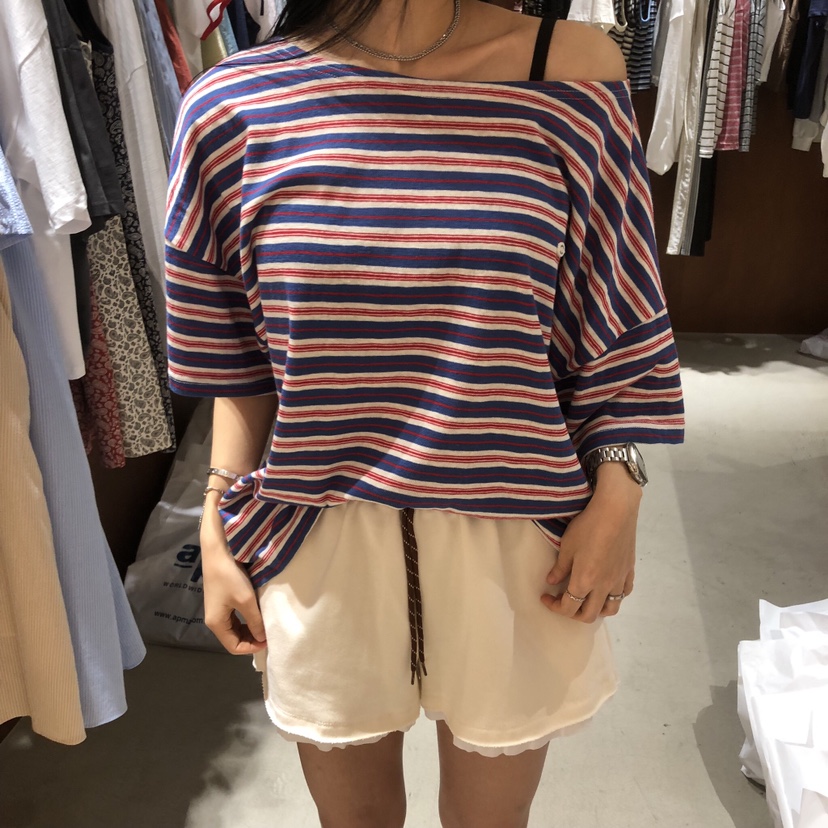 HEBON韓國直郵女裝新款推薦休閑職業人氣26夏季熱賣時尚T恤HEBONT恤圖色3