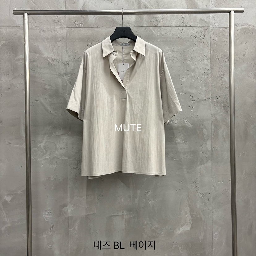 MUTE-P韓國直郵實拍女裝新品時尚職業26夏季熱賣襯衫蕾絲衫MUTE襯衫/蕾絲衫圖色2