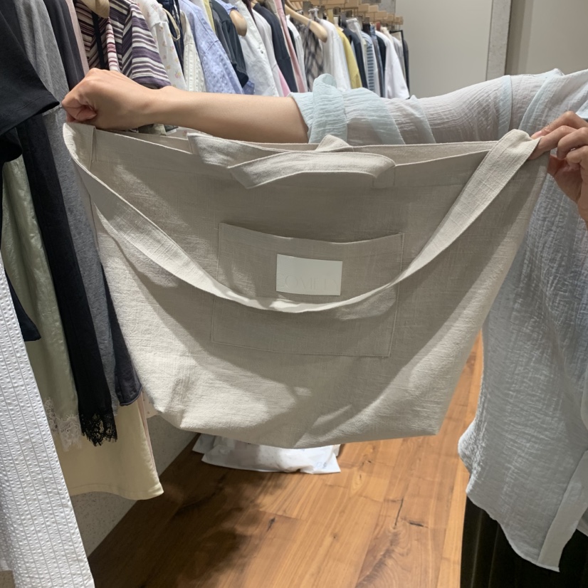 COMELY韓國直郵女裝新款職業熱賣26春夏單肩斜跨包亞麻布COMELY單肩/斜跨包圖色3