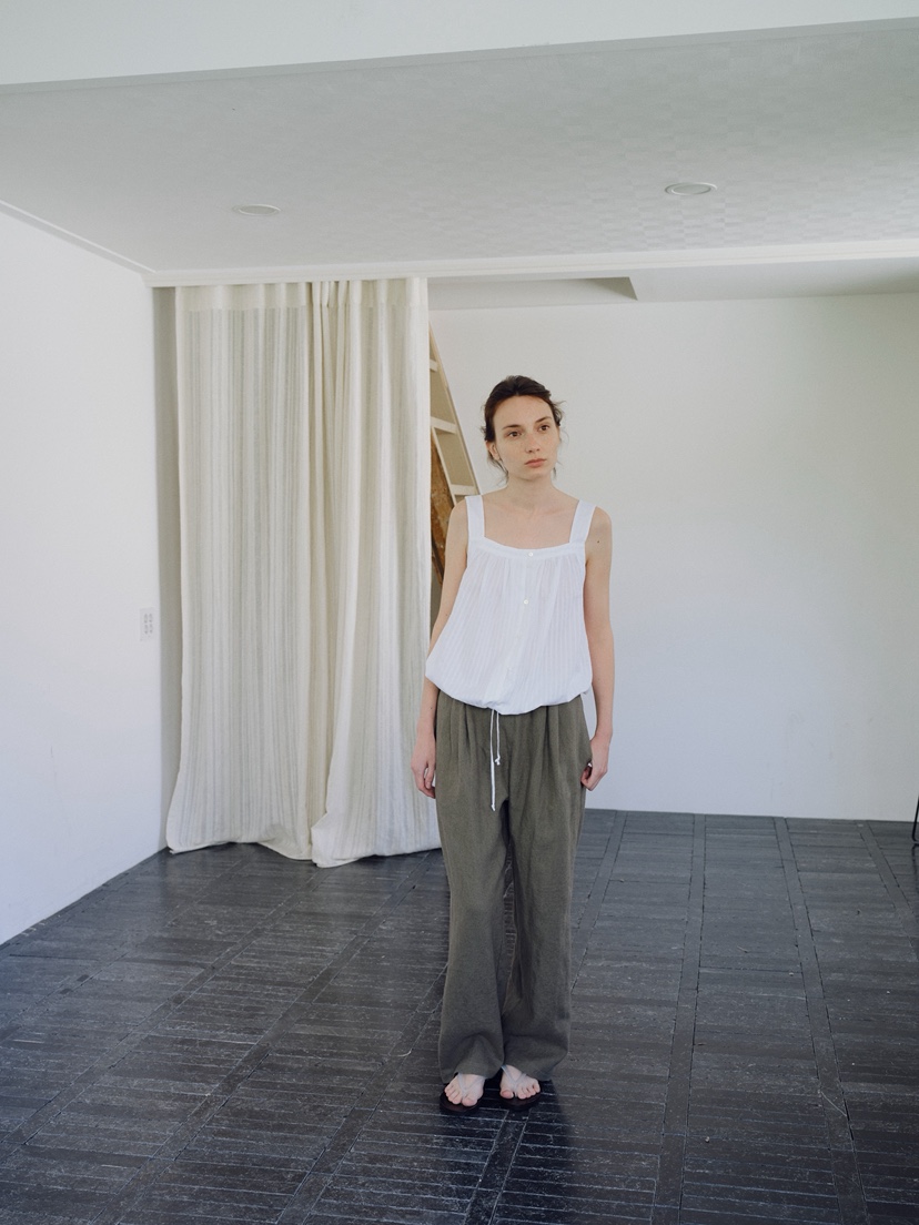 REGULARLY/PLACOR韓國直郵實拍女裝新款推薦休閑褲亞麻布REGULARLY/PLACOR休閑褲