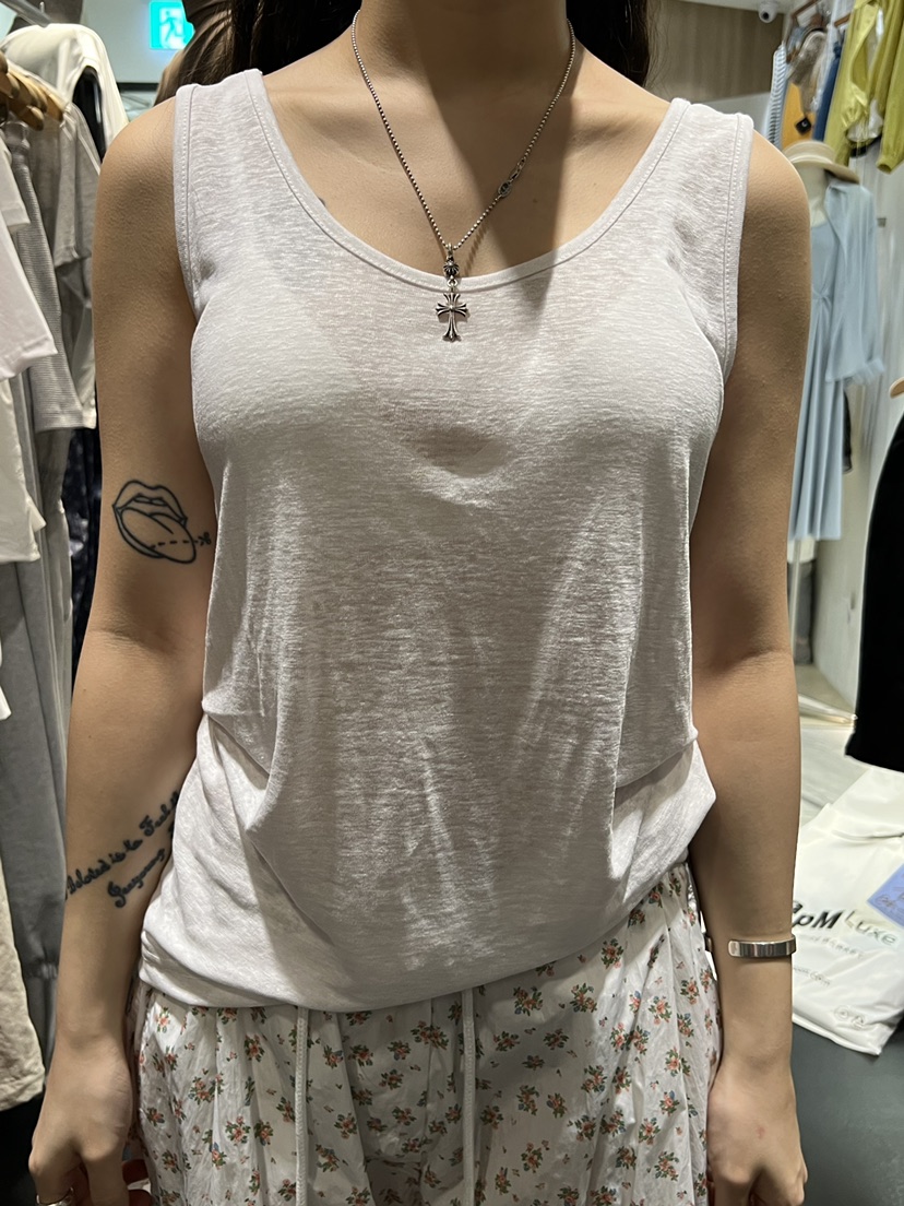 EL BOSQUE韓國直郵實拍女裝新品推薦休閑時尚26夏季吊帶背心EL BOSQUE吊帶/背心圖色2