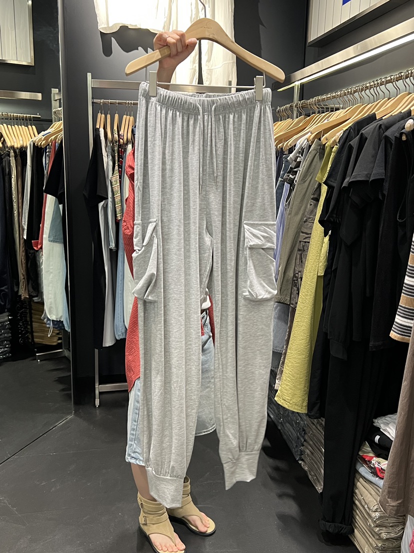 EL BOSQUE韓國代購女裝新品人氣26春夏熱賣26夏季休閑褲EL BOSQUE休閑褲圖色1