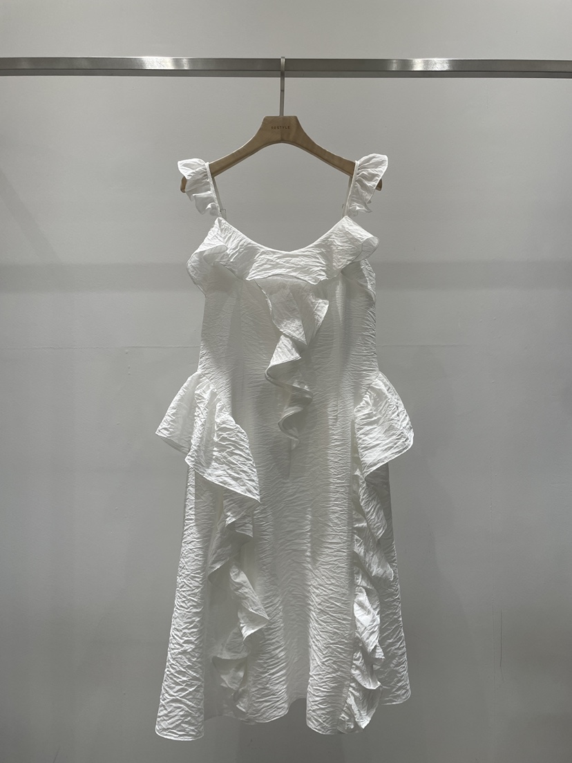 RE STYLE-Q韓國東大門直郵女裝新品職業26春夏人氣連衣裙RE STYLE連衣裙圖色1