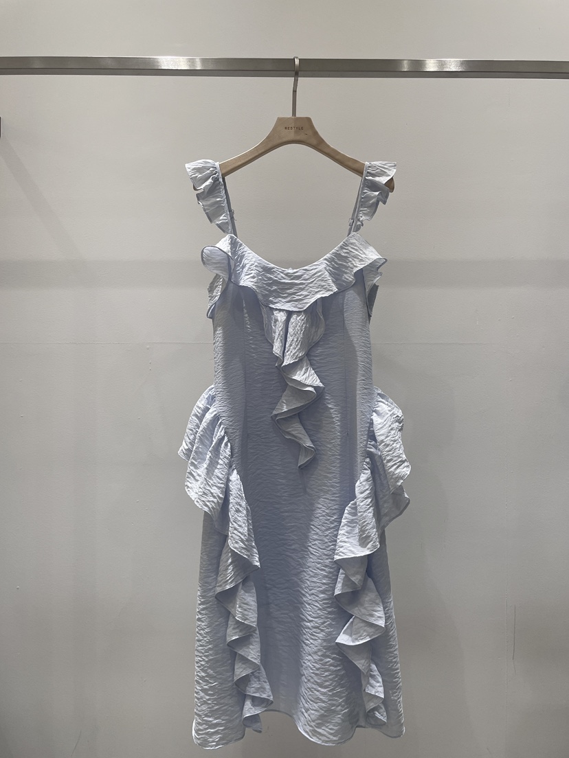 RE STYLE-Q韓國東大門直郵女裝新品職業26春夏人氣連衣裙RE STYLE連衣裙圖色2