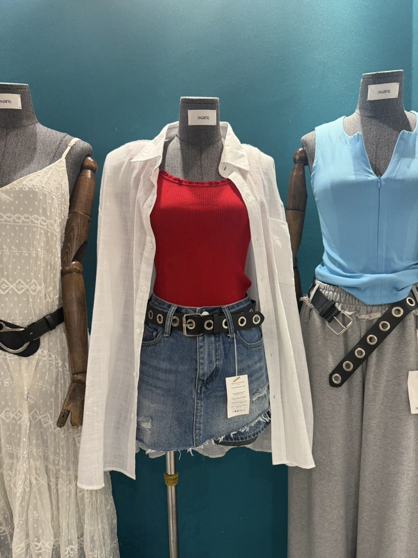 PAIRING韓國東大門直郵女裝新品26夏季人氣吊帶背心不含內搭PAIRING吊帶/背心
