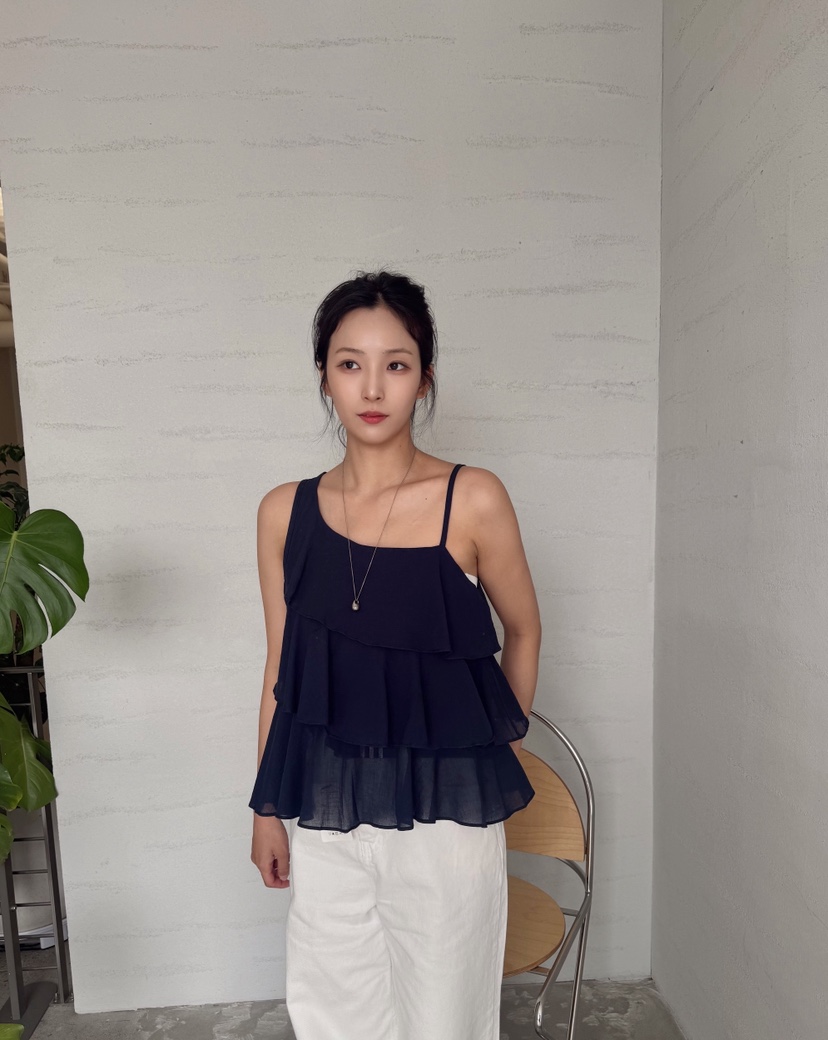 PAIRING韓國直郵女士新款休閑職業人氣26春夏吊帶背心不含配飾PAIRING吊帶/背心