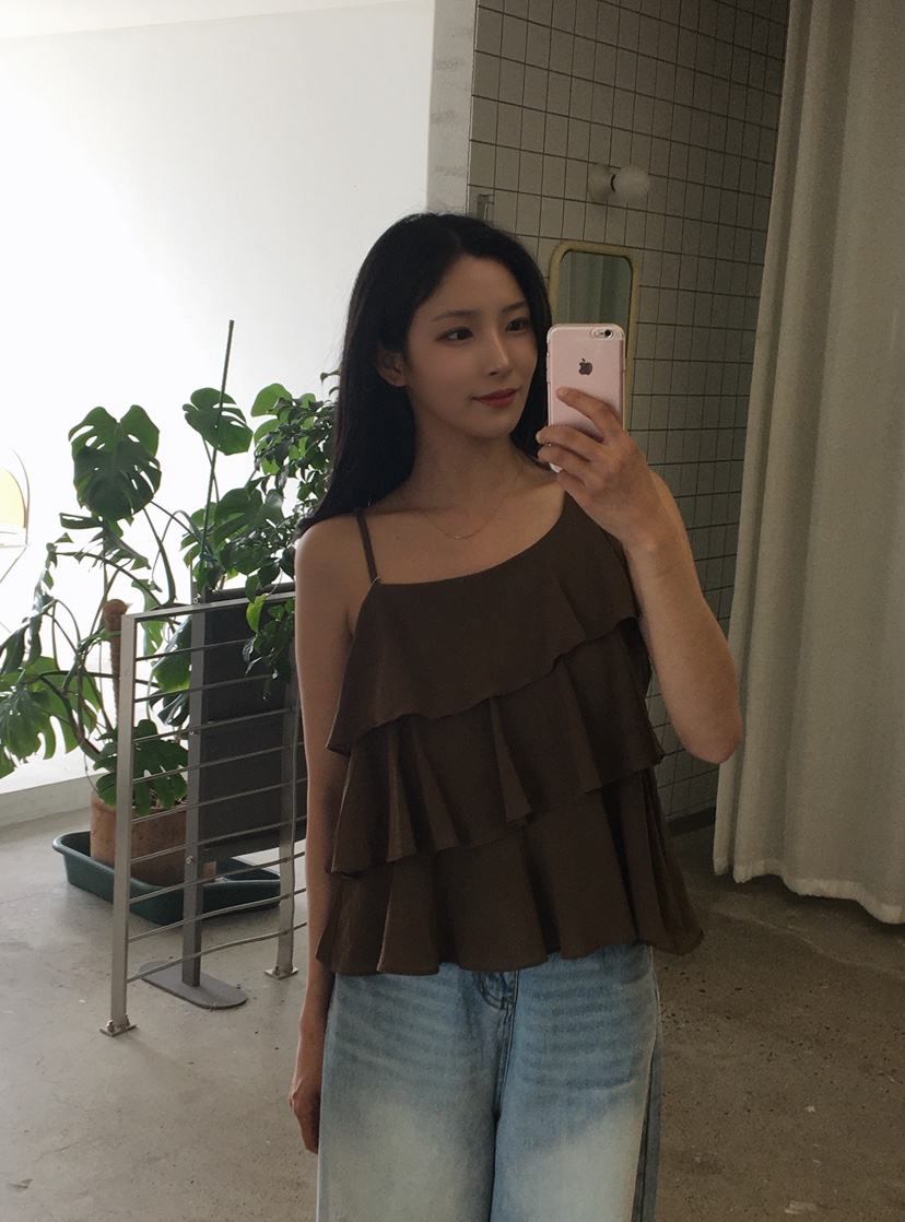 PAIRING韓國直郵女士新款休閑職業人氣26春夏吊帶背心不含配飾PAIRING吊帶/背心