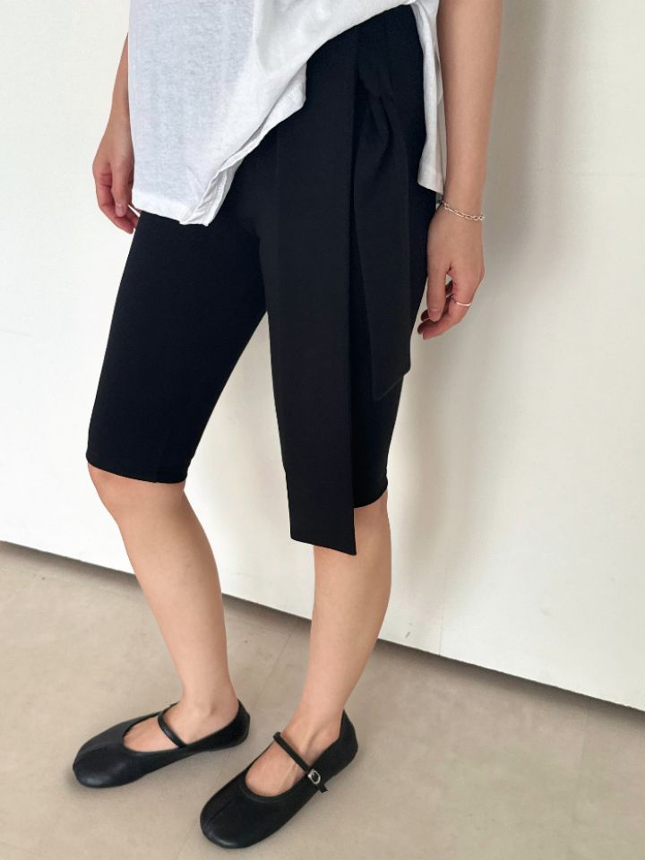 KOMOREBI東大門實拍韓國女士新款推薦26春夏人氣短褲系帶KOMOREBI短褲