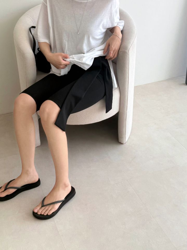 KOMOREBI東大門實拍韓國女士新款推薦26春夏人氣短褲系帶KOMOREBI短褲