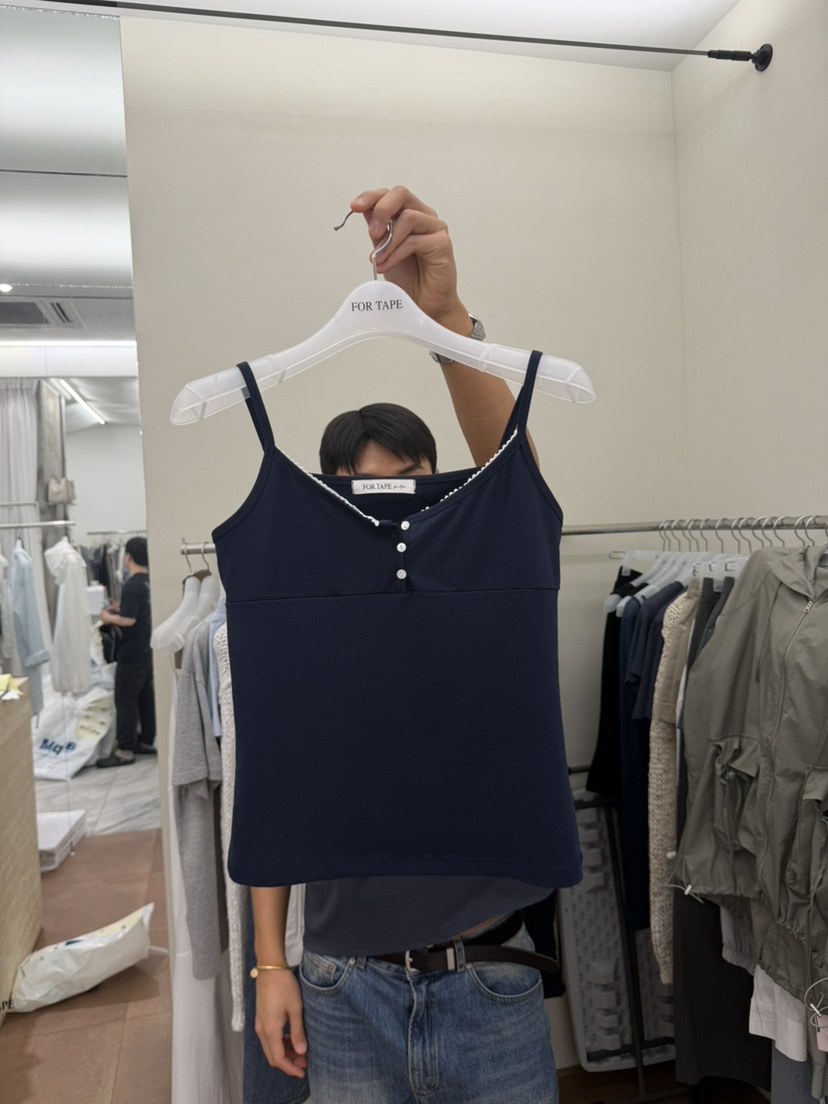 FOR TAPE東大門實拍韓國女士新品推薦26夏季休閑人氣T恤FOR TAPET恤圖色2