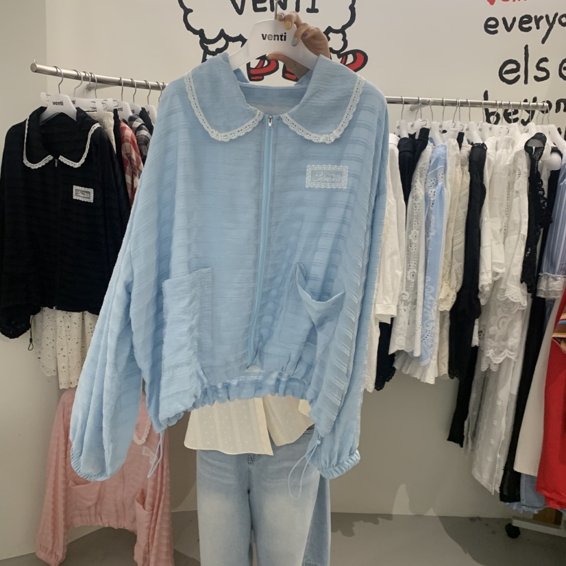 VENTI韓國直郵女裝新品職業休閑熱賣推薦26春夏時尚26夏季夾克VENTI夾克圖色1
