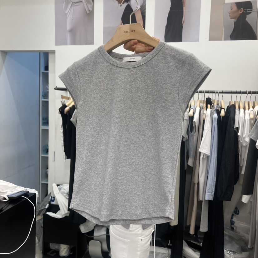 RECOVER韓國直郵女士新品26夏季時尚推薦26春夏人氣熱賣T恤RECOVER/MOMENTT恤圖色2