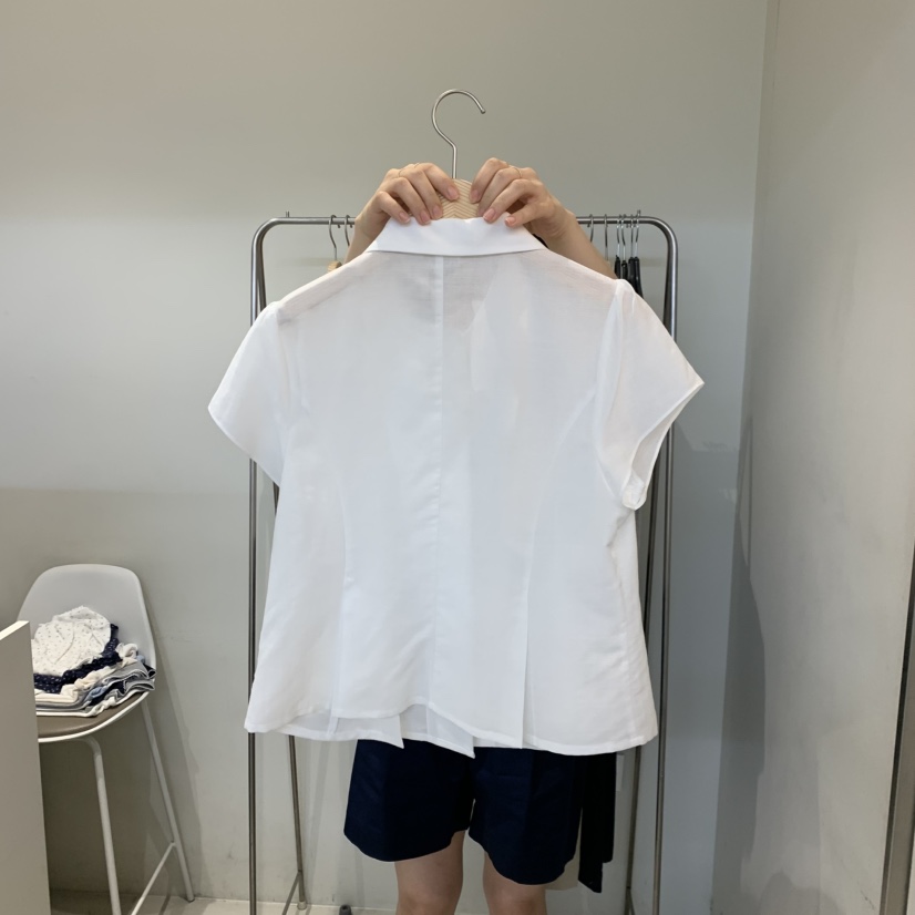 OUTRENE韓國直郵女士新品推薦休閑人氣26夏季職業襯衫蕾絲衫OUTRENE襯衫/蕾絲衫
