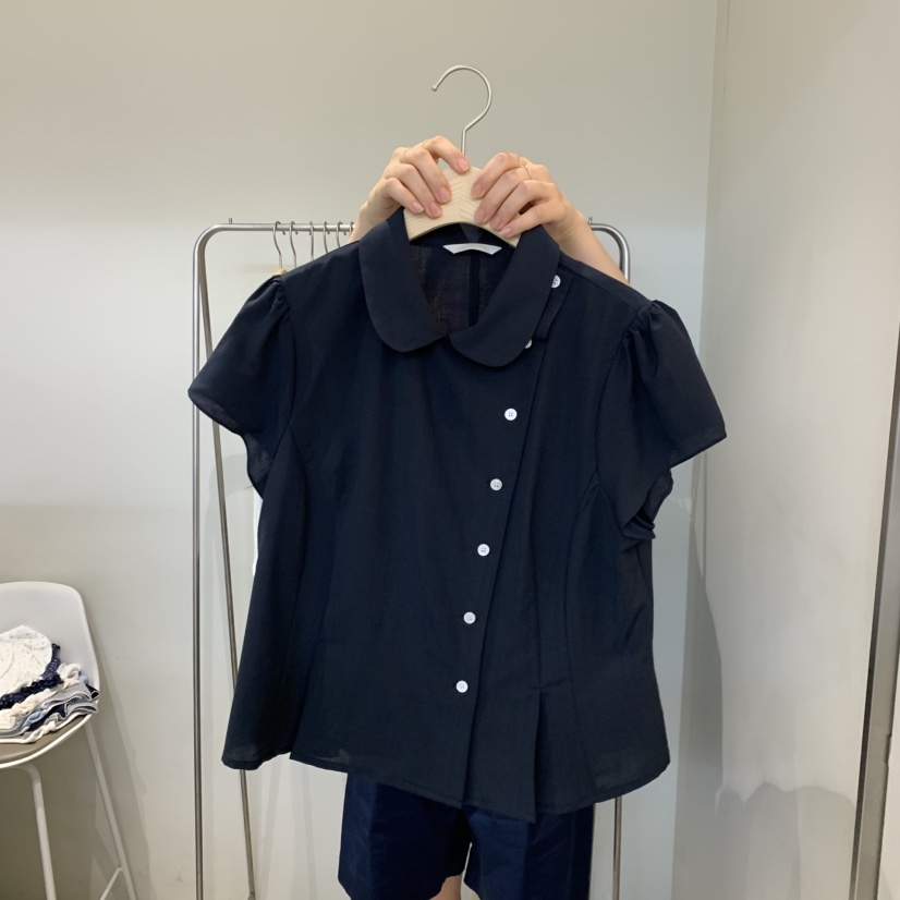 OUTRENE韓國直郵女士新品推薦休閑人氣26夏季職業襯衫蕾絲衫OUTRENE襯衫/蕾絲衫圖色2