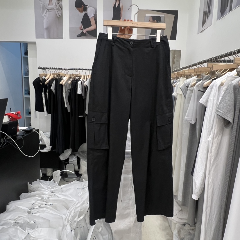 RECOVER韓國東大門直郵女裝新品職業推薦26春夏休閑休閑褲RECOVER/MOMENT休閑褲圖色3