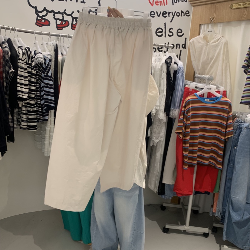 VENTI韓國代購女士新款26春夏熱賣26夏季休閑時尚職業休閑褲VENTI休閑褲